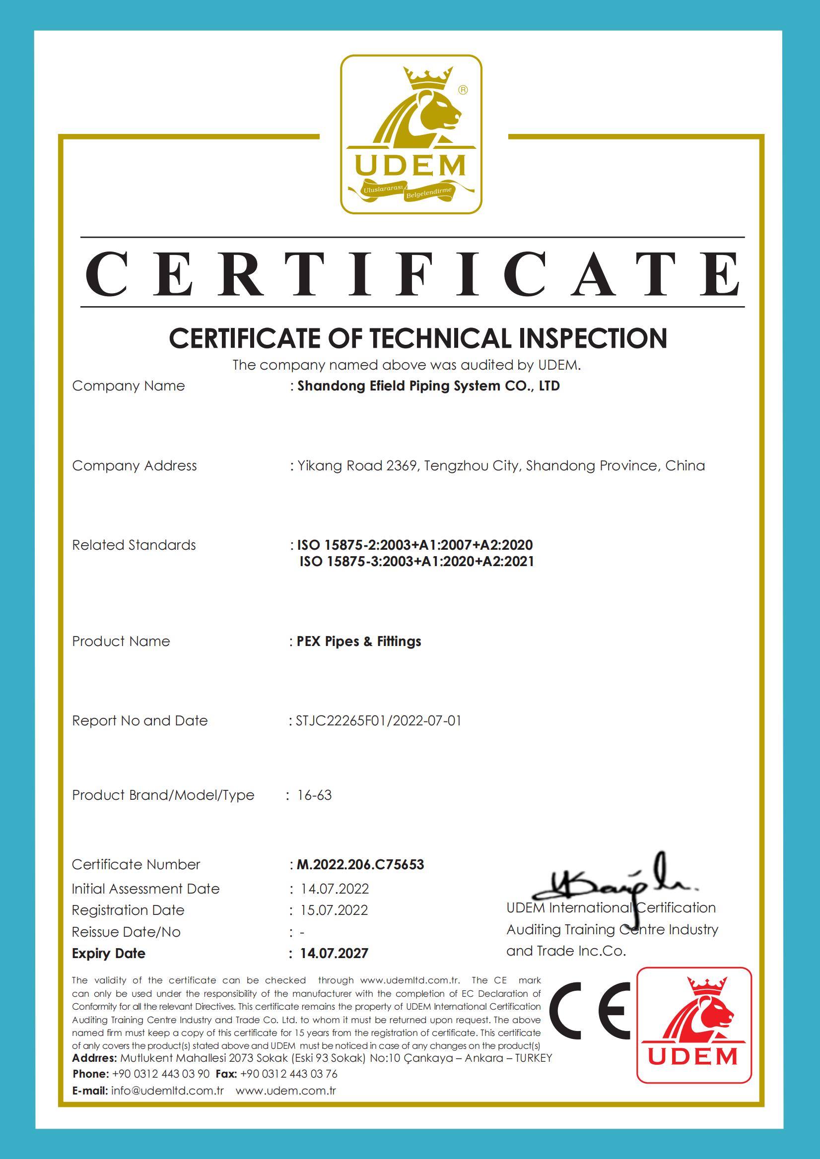 Europ-CE-Pex system